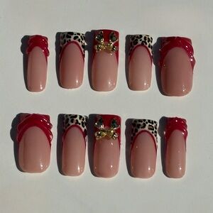 Leopard Print Press on Nails